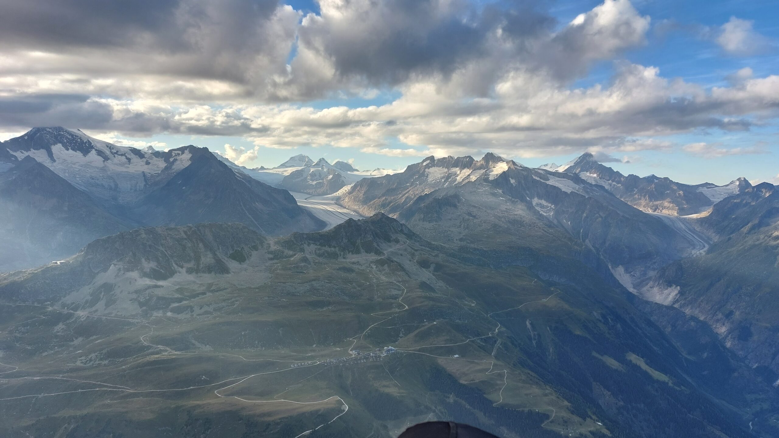 spontanes XC fliegen in Fiesch 18.-20.08.23