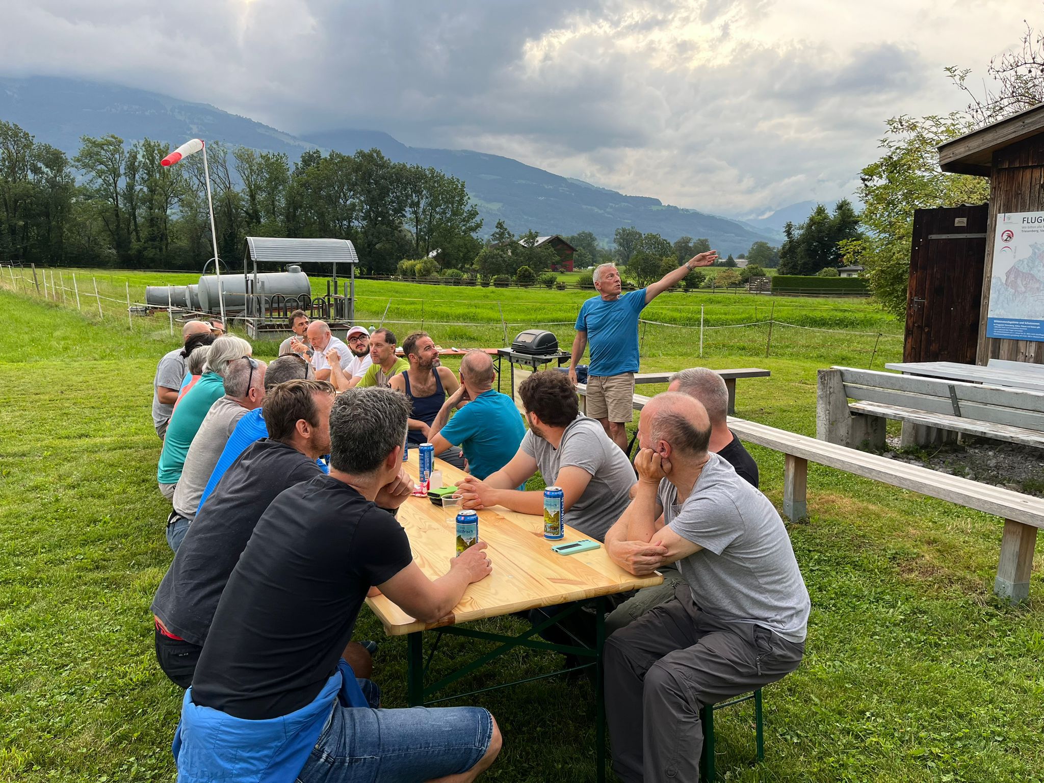 Gedenkflug Urs und Peter